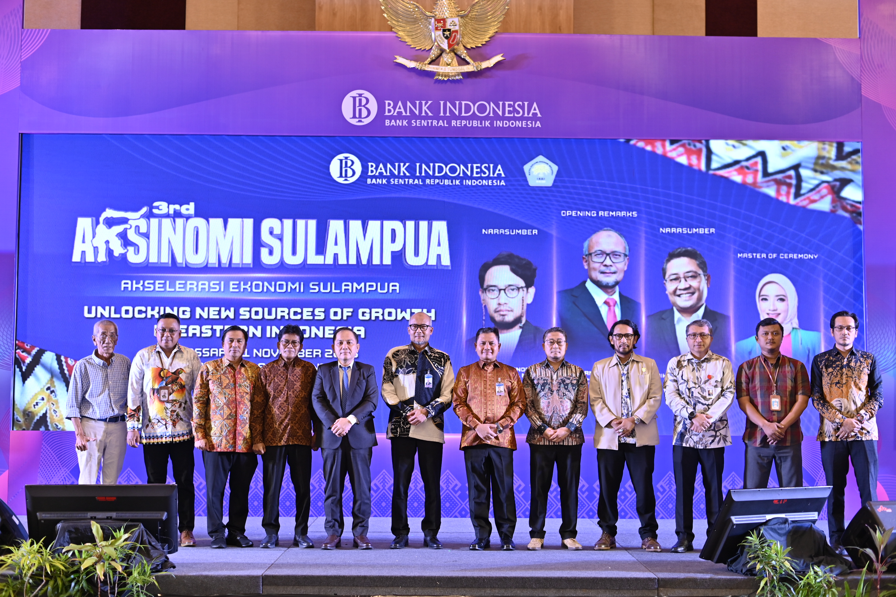 Dorong Transformasi Ekonomi Timur Indonesia, BI Sulsel dan ISEI Gelar Aksinomi Sulampua 2025